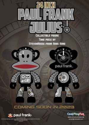 24inch Paul Frank Julius Collectible Figure (Time Piece by Stevenhouse from Hong Kong) Marketing Image (1)