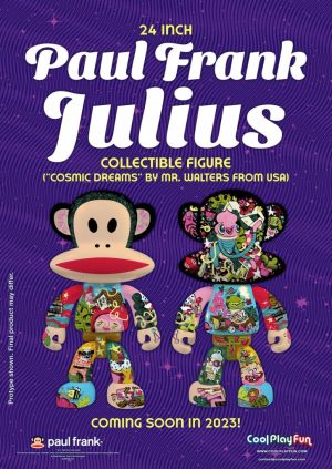 24inch Paul Frank Julius Collectible Figure (“Cosmic Dreams” by Mr. Walters from USA) Marketing Image (1)