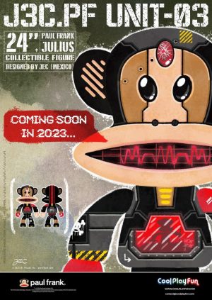 24inch Paul Frank Julius Collectible Figure (J3C.PF UNIT-03 by Julio E Carrillo from Mexico) Marketing Image (1)