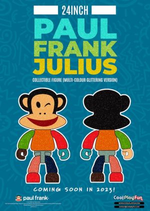 24inch Paul Frank Julius Collectible Figure (Multi-colour Glittering Version) Marketing Image (2) (1)