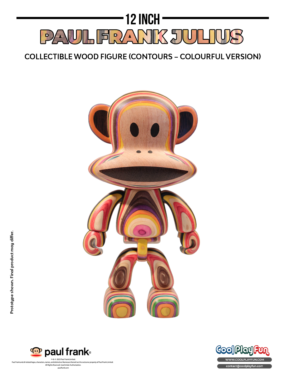 1 Paul Frank Photo Wood_Potrait_White