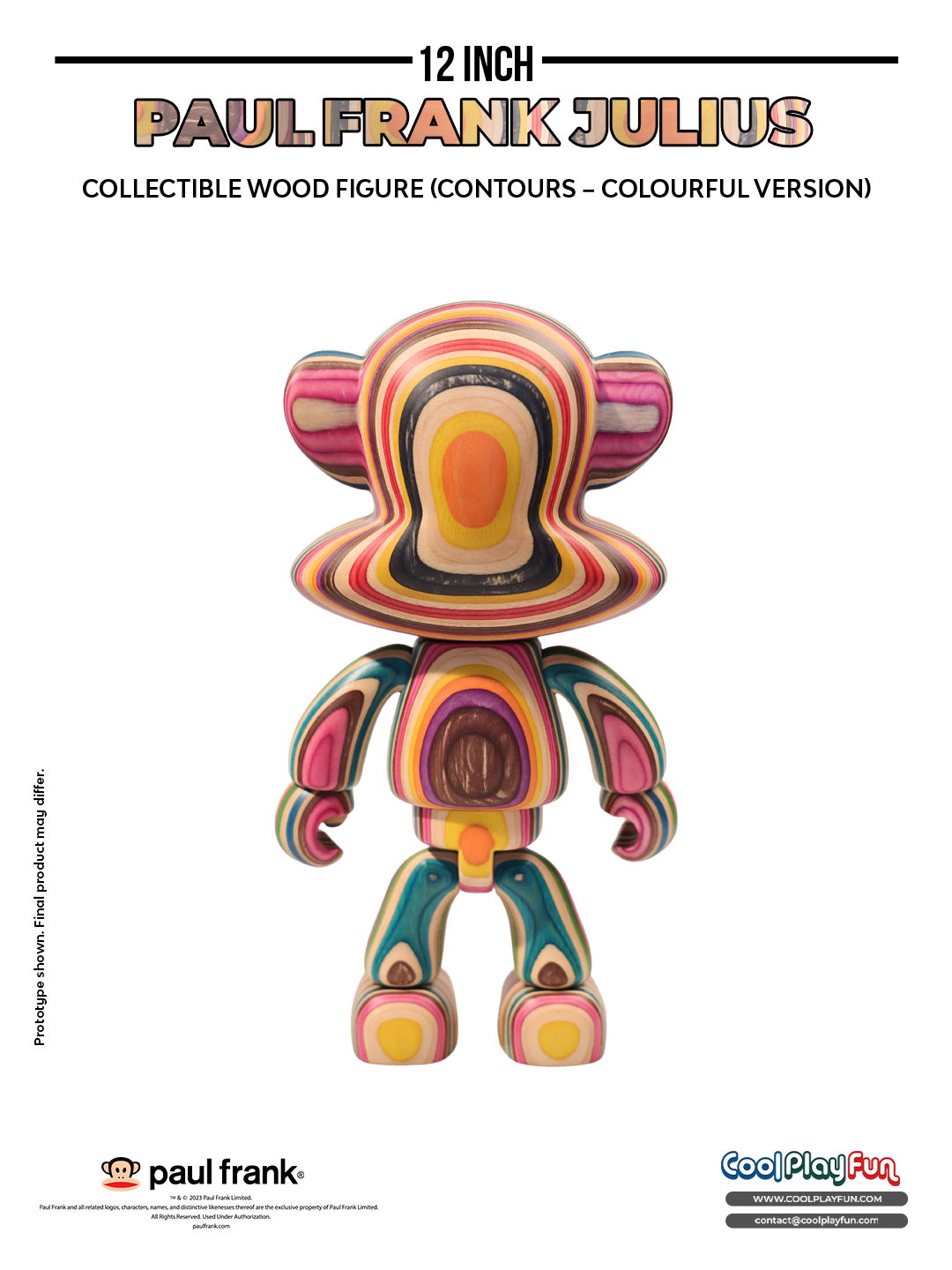 2 Paul Frank Photo Wood_Potrait_White
