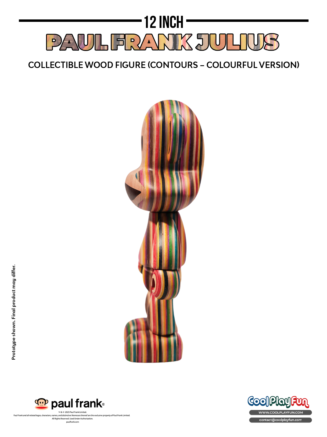 3 Paul Frank Photo Wood_Potrait_White