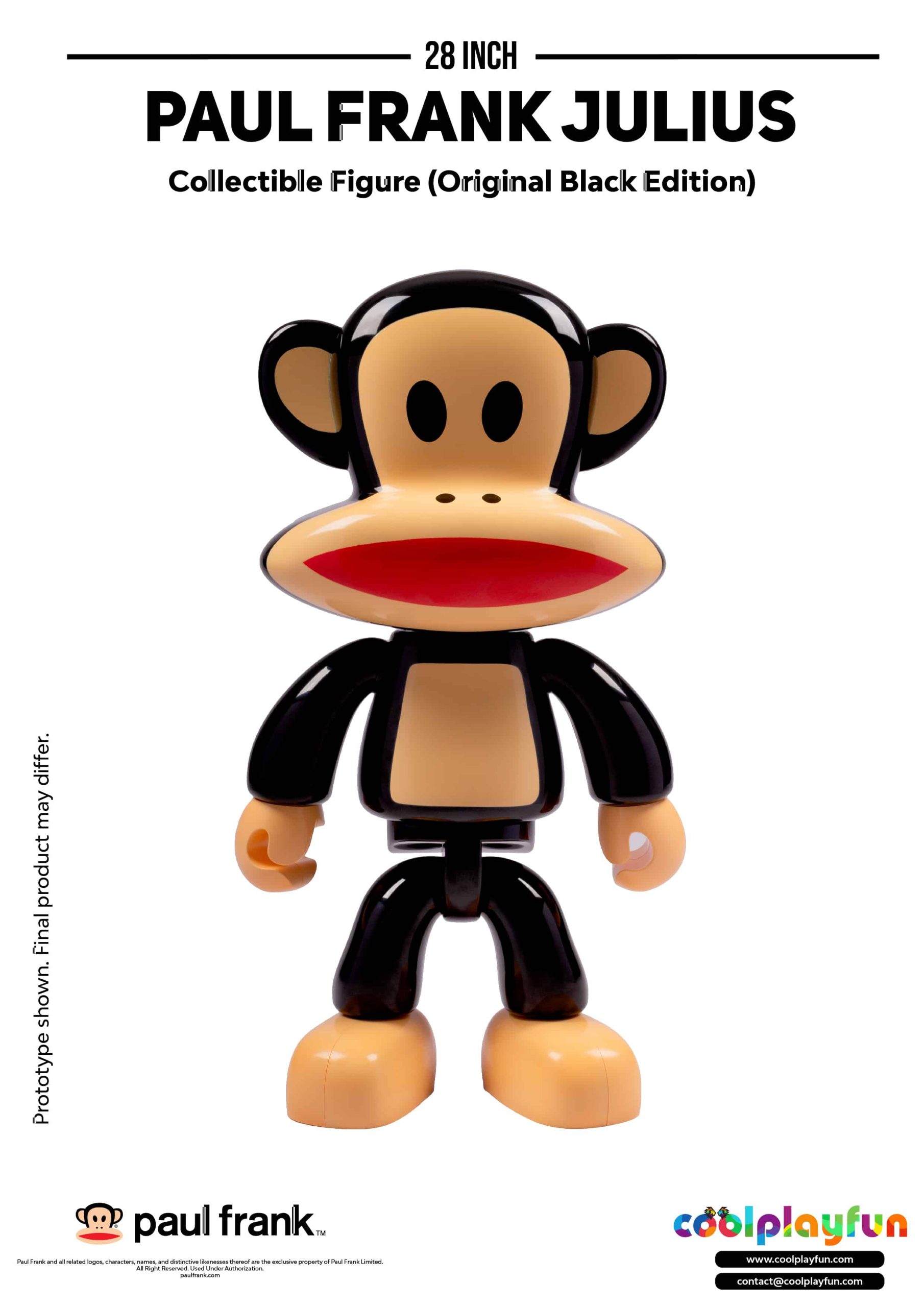 28inch Paul Frank Julius Collectible Figure (Original Black Version)_2