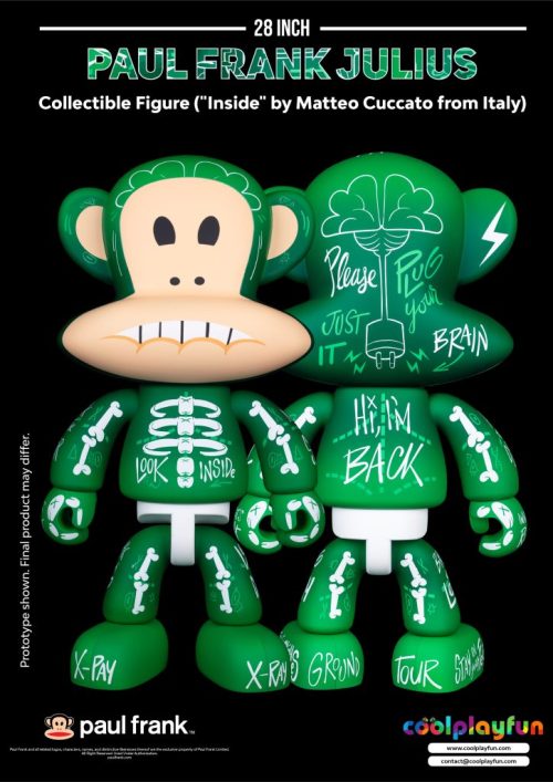 28inch Paul Frank Julius Collectible Figure (_Inside_ By Matteo Cuccato from Italy)_1